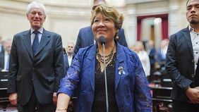 Vilma Bedia, representante del evangelismo y senadora de la LLA