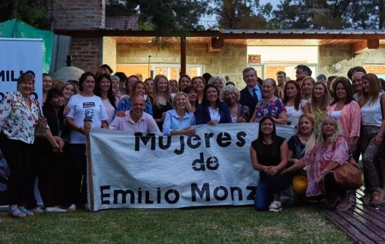 Miriam Niveyro, junto a Emilio Monzó en 2020.