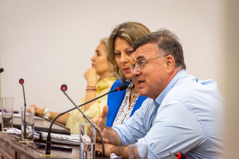 Gabriel Abrile, jefe del bloque de Primero Río Cuarto que complica la gobernabilidad de Guillermo De Rivas.&nbsp;