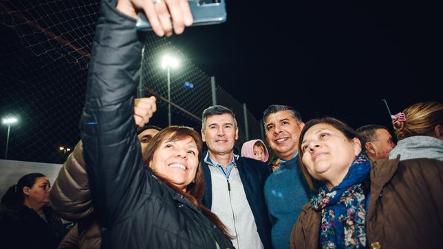 En la previa al cierre de listas, Passerini participó el viernes de una actividad junto con el Movimiento Evita.&nbsp;