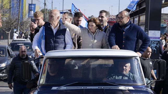 Patricia Bullrich recorrió tres localidades del conurbano en su Sí, se puede propio.