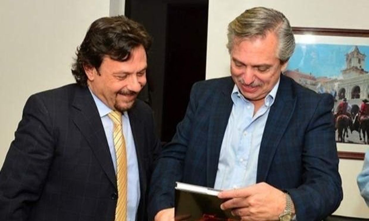 Alberto Fernandez Gustavo Saenz