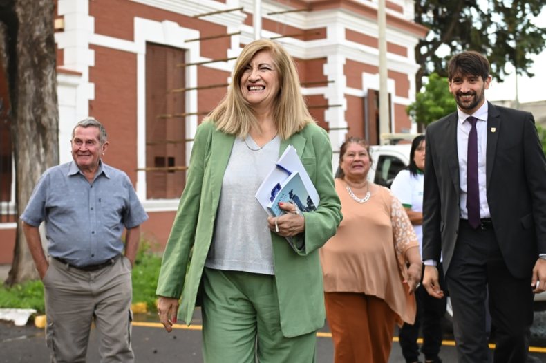 Paraná: Rosario Romero reivindicó la justicia social y cargó contra la motosierra de Javier Milei