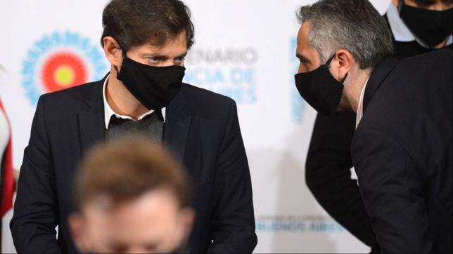 kicillof defendio la actuacion de la policia y critico a la izquierda y a clarin