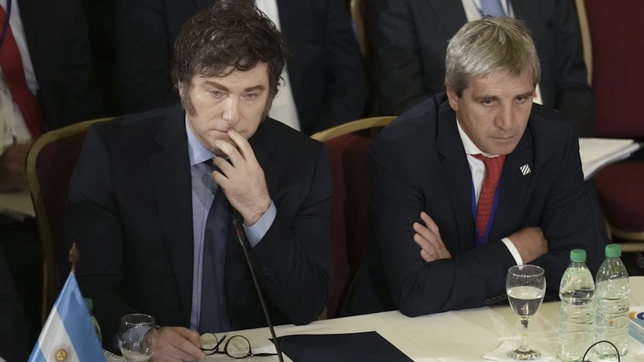 milei, toto caputo y el dolar: recalculando