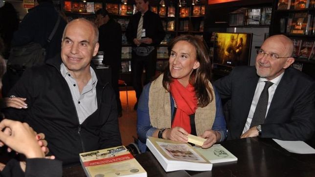 moscariello junto a michetti y a larreta