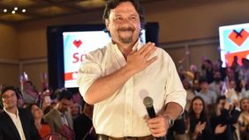 Sáenz: Voy a trabajar codo a codo con el presidente, sea quien sea