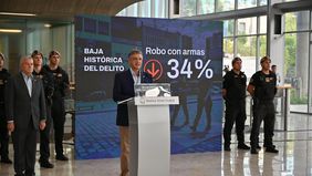 Jorge Macri destacó la baja histórica del delito en la Ciudad de Buenos Aires