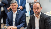 Rodrigo Fernández con Daniel Passerini.&nbsp;