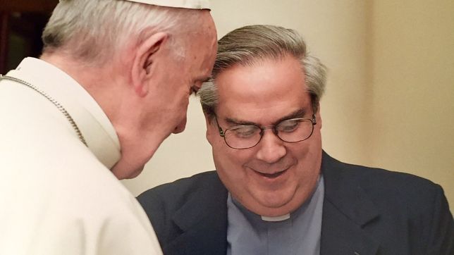 El arzobispo cordobés Ángel Rossi con el papa Francisco