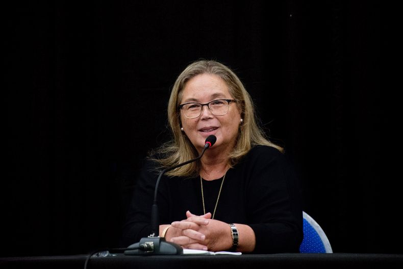Susana Medina, vocal del STJ de Entre Ríos. Se la menciona como aspirante a la Corte Suprema de la Nación.