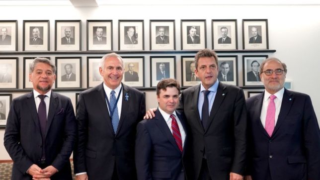 en washington, massa fue recibido en el departamento de estado
