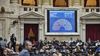 La aprobación en la Cámara de Dipútados del proyecto que restringe el derecho a huelga para el sector docentes.
