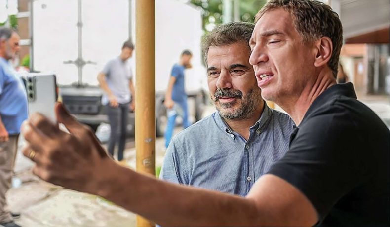 Cristian Ritondo y Diego Santilli