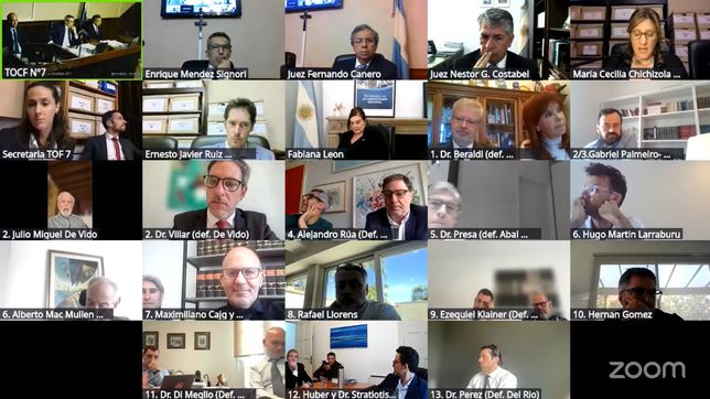 La primera audiencia de la causa de Los Cuadernos K, una constelación de estrellas del poder.