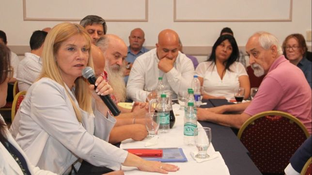 magario le pidio a vidal que termine las obras hidraulicas en la matanza