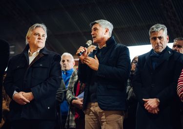 Martín Llaryora, Daniel Passerini&nbsp; Juan Pablo Quinteros, apuran el plan político para la ciudad de Córdoba