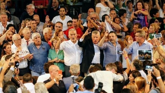 los k y moyano coparon el acto de san luis y ahuyentaron a los moderados