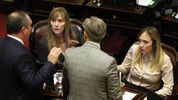 Juliana Di Tullio y Anabel Fernández Sagasti, de UP, claves para que la oposición tenga mayoría en el Senado.&nbsp;