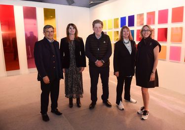 Banco Ciudad, con Carola Zech en la inauguración de Arteba 2023