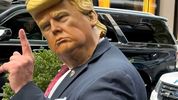 Un falso Donald Trump en NUeva York.