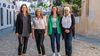 Liliana Montero, junto a las responsables de las secretarías del Ministerio de Desarrollo Humano de Córdoba.