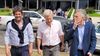 Eduardo Caminal con Rogelio Frigerio y Mauricio Macri, en Entre Ríos.