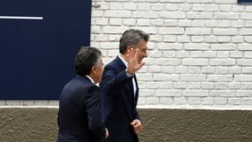 En busca de la agenda positiva, Macri destacó la obra pública en pleno ajuste
