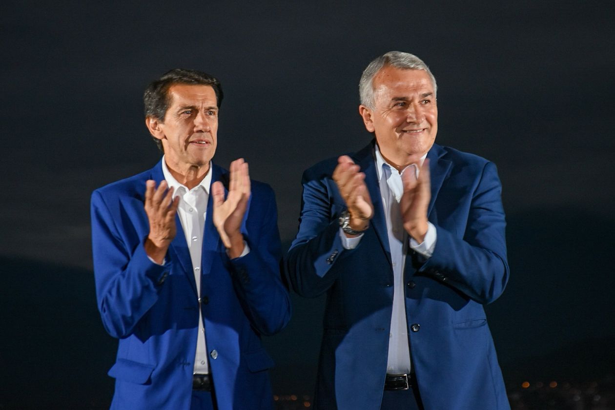 Carlos Sadir y Gerardo Morales.