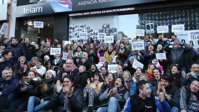reves para lombardi: la justicia anulo los despidos en telam