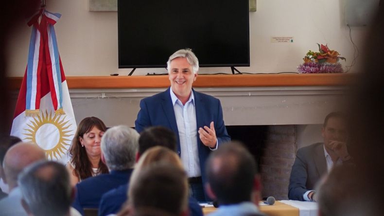 Martín Llaryora, gobernador de Córdoba.