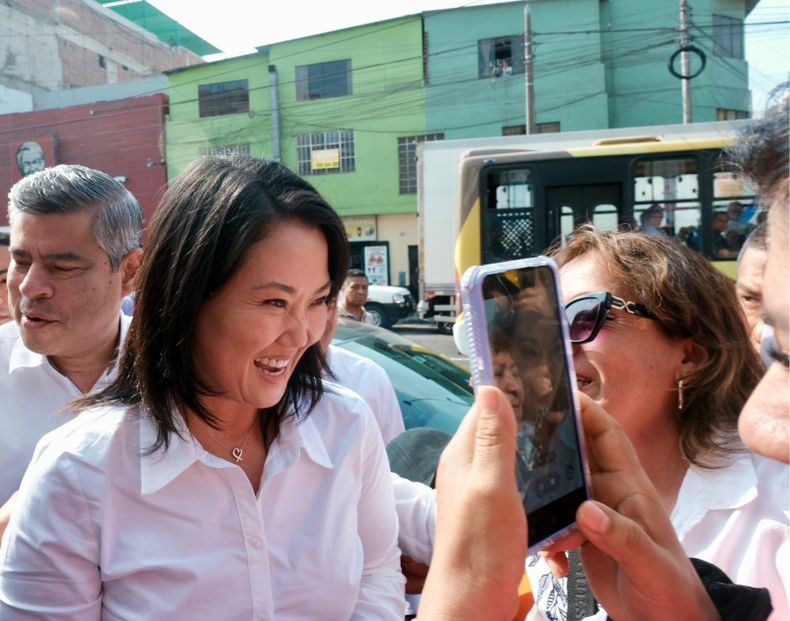 Keiko Fujimori, heredera del clan familiar un due&ntilde;a de un n&uacute;cleo electoral limitado, pero compacto. (Foto: cuenta de&nbsp;X&nbsp;de Keiko Fujimori).
