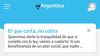 #miargentina de milei: el que corta, no cobra, advierte la app oficial #miargentina de milei: el que corta, no cobra, advierte la app oficial