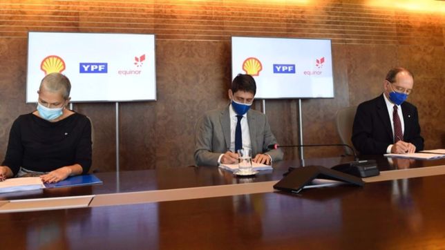 ypf y equinor suman a shell para la exploracion de un area offshore