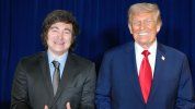 Javier Milei y Donald Trump, cortados por la misma tijera.&nbsp;