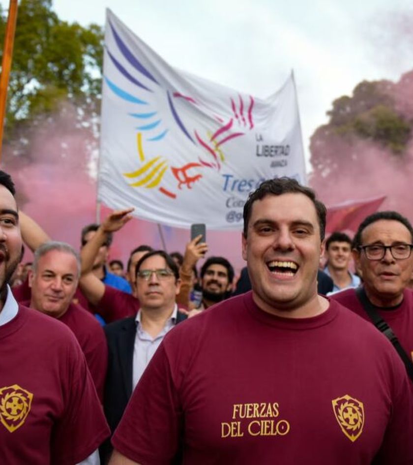 Las Fuerzas del Cielo, referenciadas en Santiago Caputo.