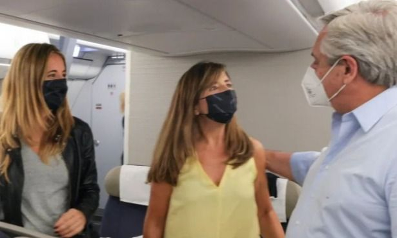 Alberto Fernández en Rusia Alberto Fernandez Gabriela Cerruti Cecilia Nicolini