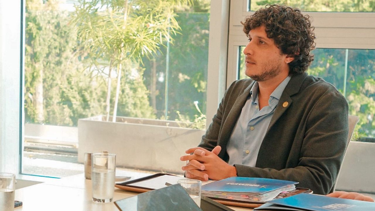 Catriel Tonutti, secretario de Industria y coordinador de la Agencia de Desarrollo de Entre Ríos.
