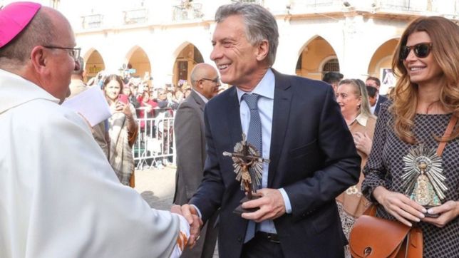 macri paso por salta con la iglesia local en estado deliberativo