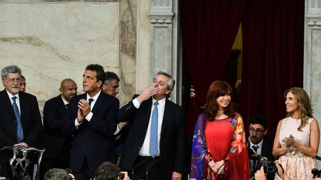 fernandez en el congreso: en las crisis, las banderias politicas deben ceder