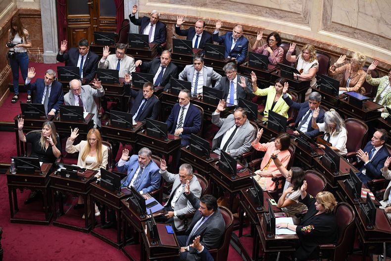 Sesión preparatoria en el Senado.&nbsp;