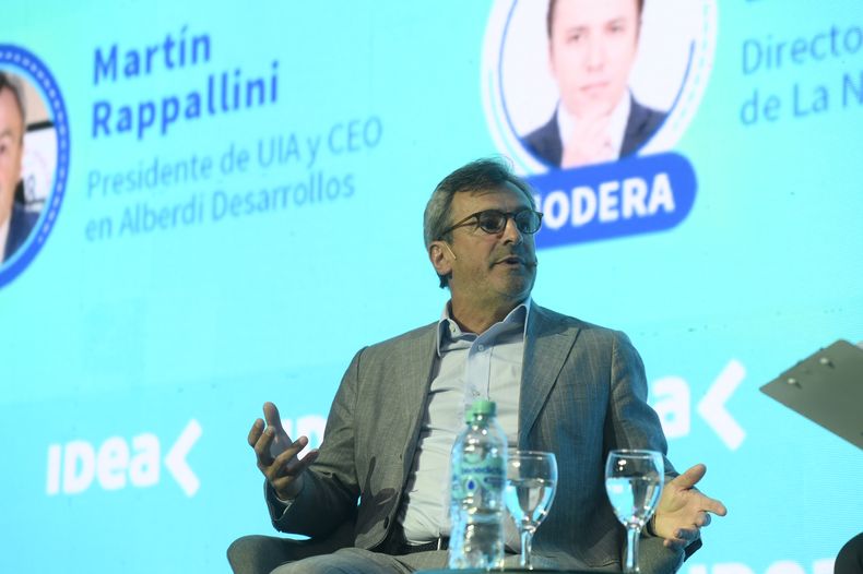 Martín Rappallini, de la UIA, en el 61° Coloquio de IDEA