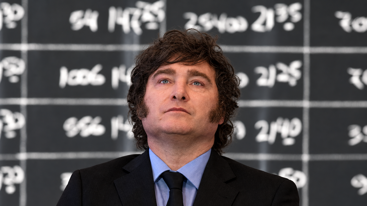 Javier Milei, con la economía llena de preguntas.