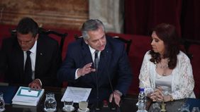 Por primera vez, Fernández repudió la “invasión militar” de Rusia