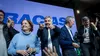 Martín Llaryora, Alejandra Vigo, Juan Schiaretti, Daniel Passerini