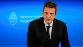 Sergio Massa, precandidato presidencial de Unión por la Patria