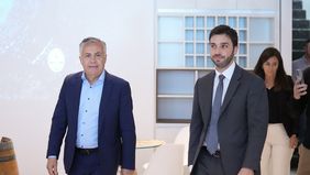 El mendocino Alfredo Cornejo y el chubutense Ignacio Torres.