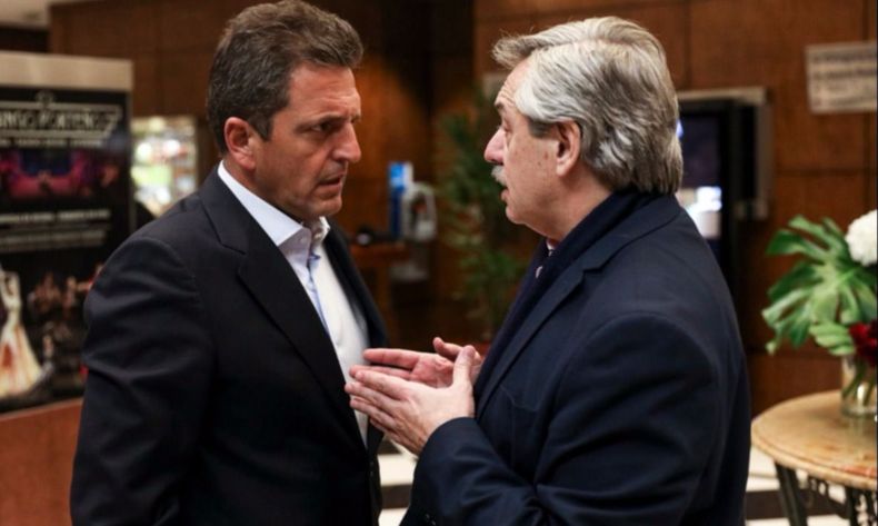 Sergio Massa y Alberto Fernández