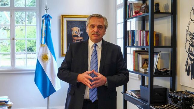 alberto fernandez sufre una hernia de disco: reposo y bloqueo radicular