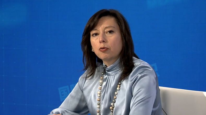 Julie Kozack, vocera del FMI Julie Kozack, vocera del FMI